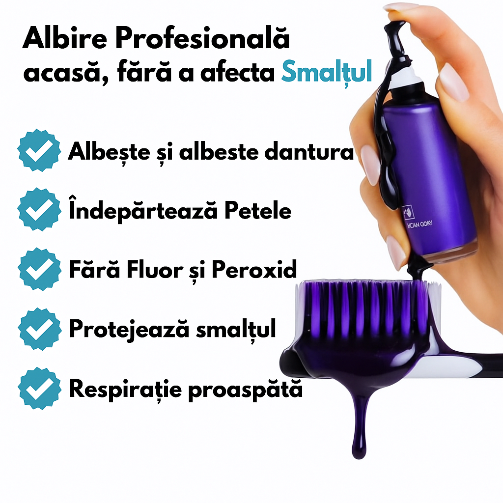 Pastă pentru Albirea Dinților V34 - HeySmile™