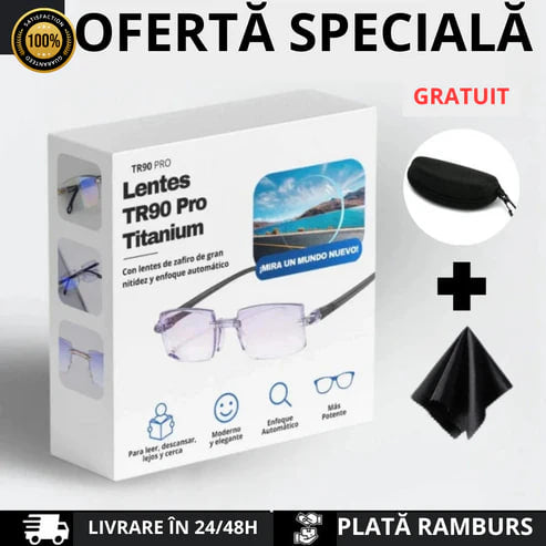 Ochelari Inteligenti Anti-Radiații - Vision™ + Husa din Piele